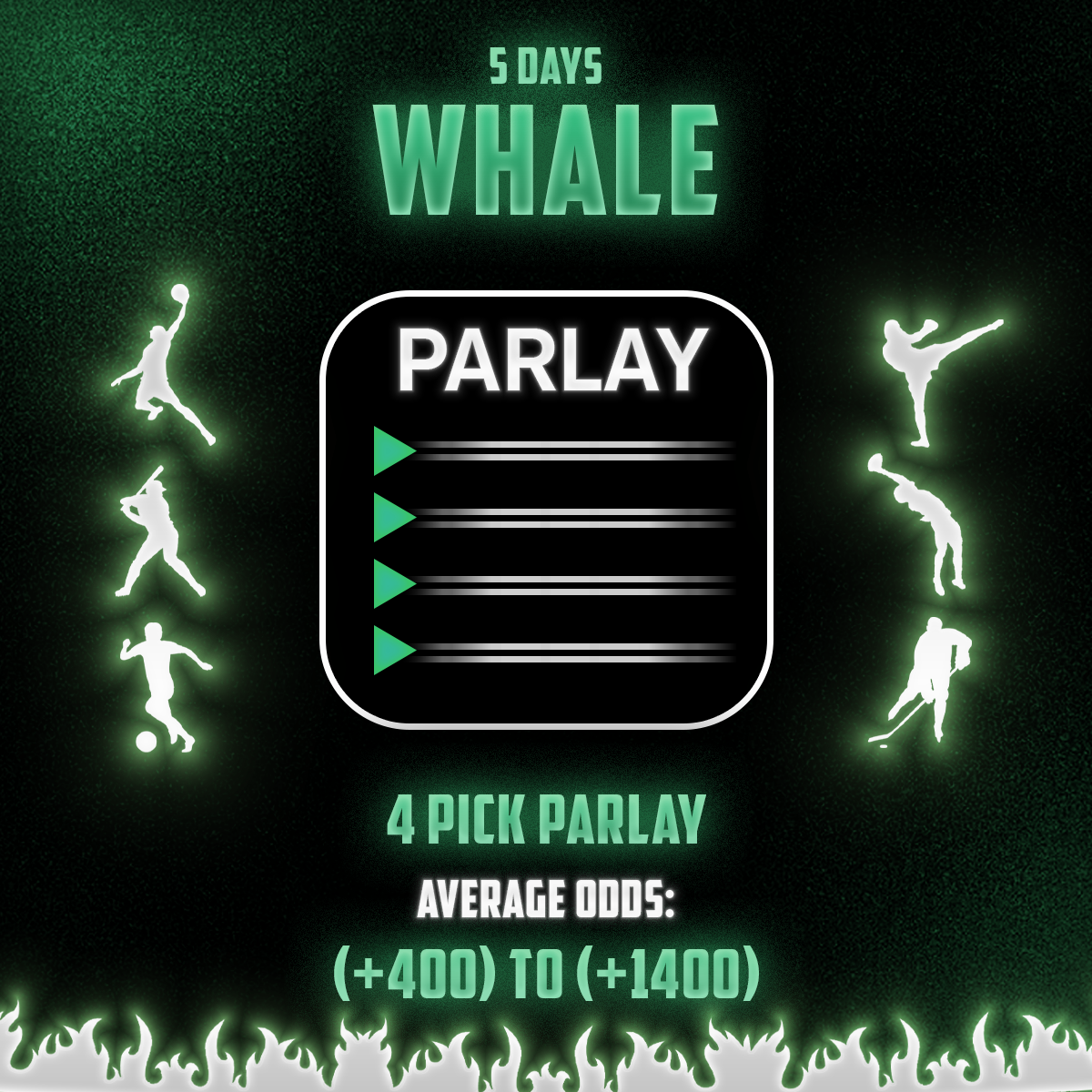 5 Days Whale Parlay