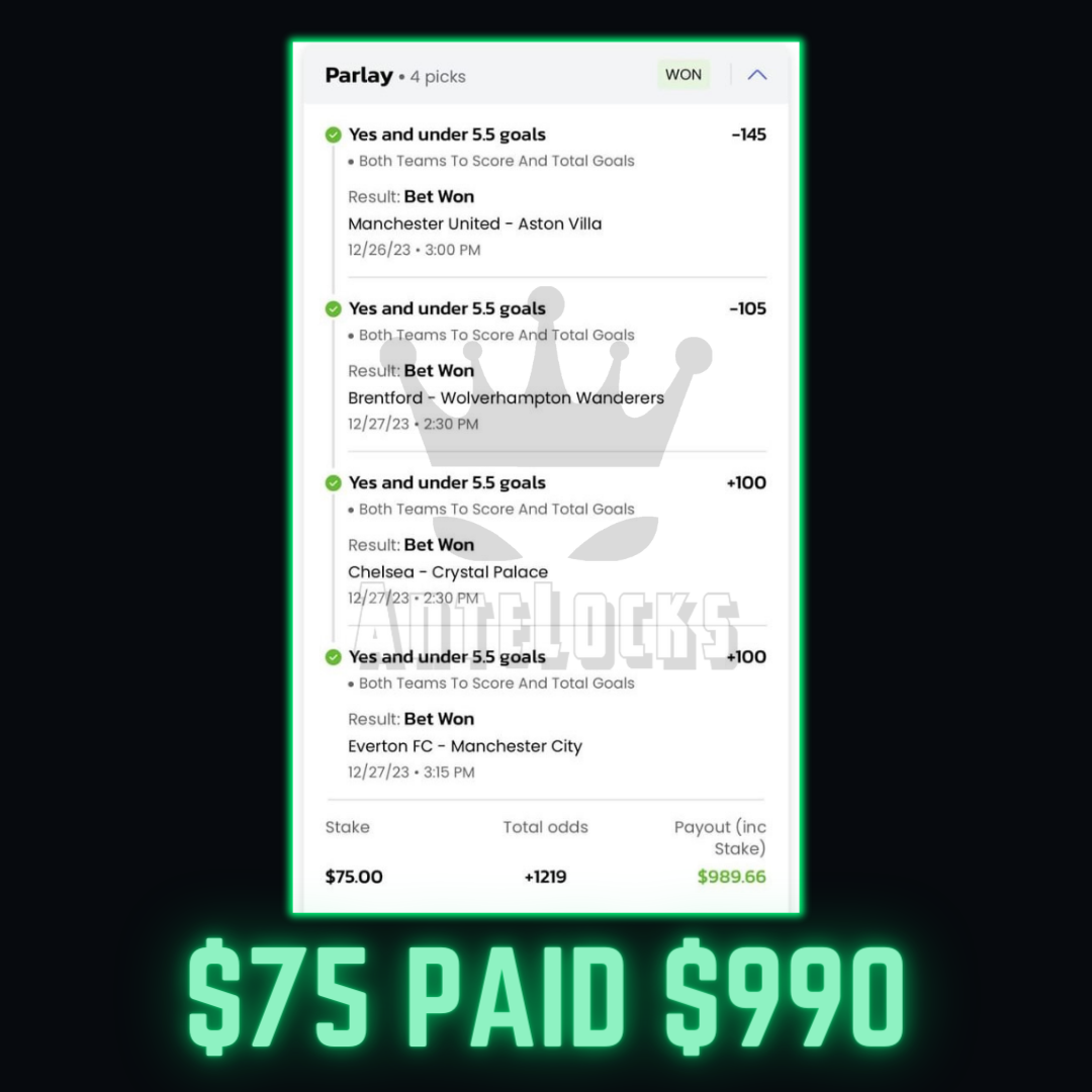 ⚽️ Whale Parlay